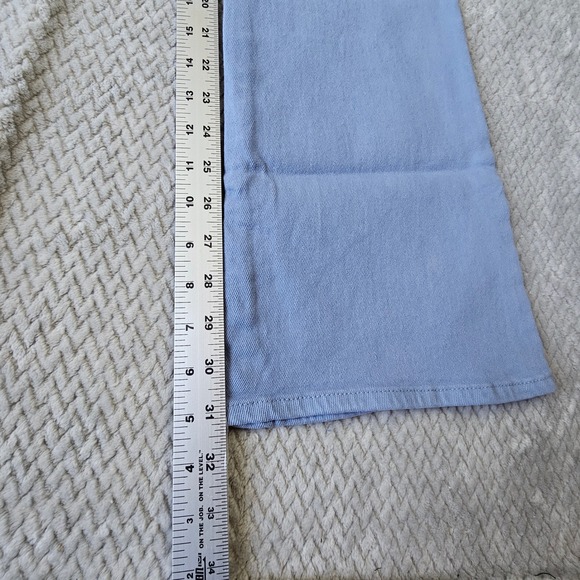 Playboy by PacSun Jeans Womens Size 26 High Rise Ruched Flare Blue NWT - Picture 4 of 7